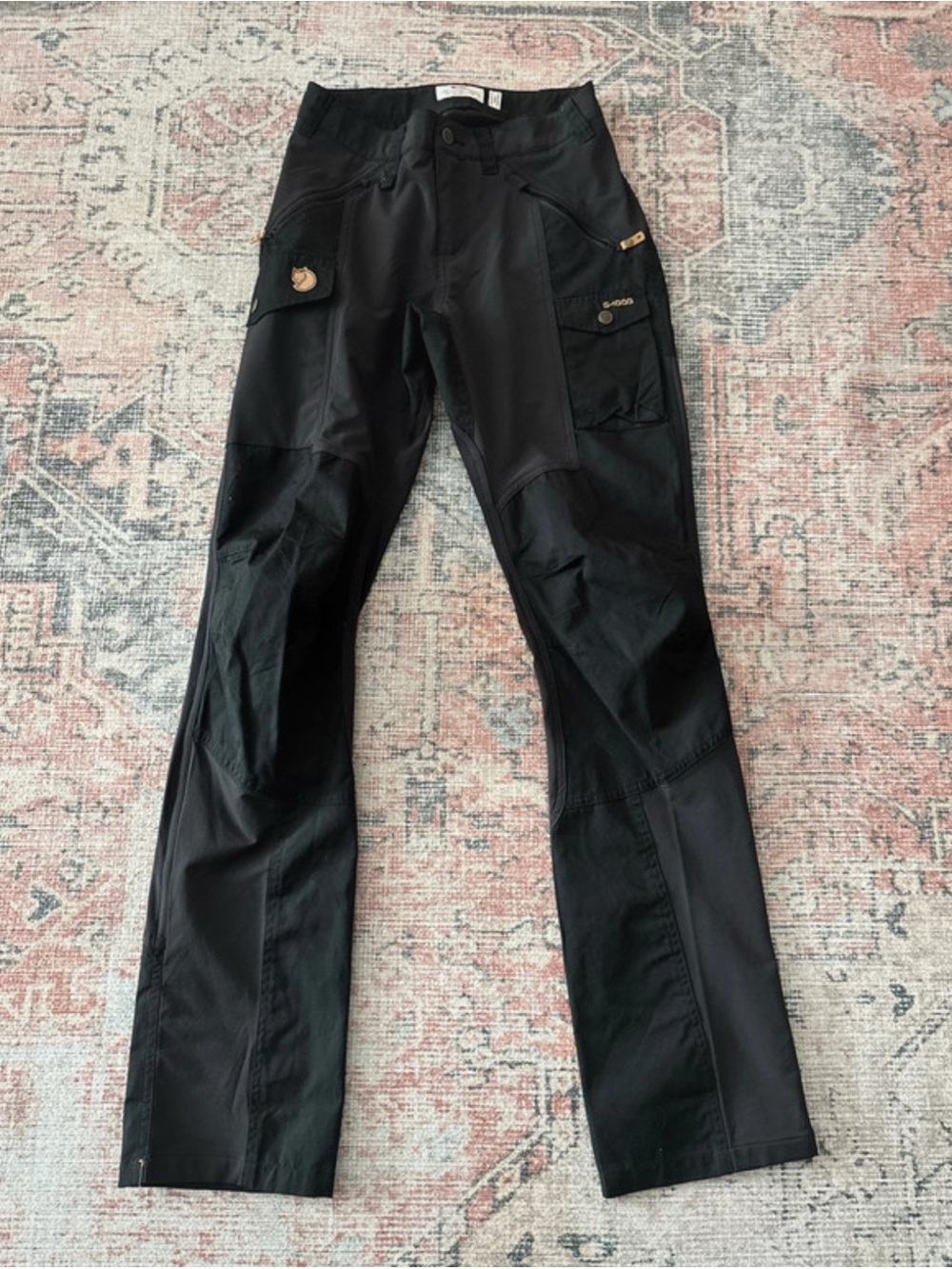 Fjallraven Nikka Curved Trousers Women's
EU 36/US 27”-28” Black Hiking Pants NWO